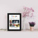 Personalized Google Photo Frame | Custom Gift for Brother , Anniversary & Birthday 6x8 Size
