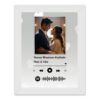 Pic 'n' Pair Personalized Spotify Wall Photo Frame | Custom Song & Photo Gift | 6×8 White Frame - S6