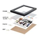 Personalized Google Photo Frame | Custom Gift for Wife,Anniversary & Birthday 6x8 Size