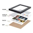 Personalized Google Photo Frame | Custom Gift for Brother , Anniversary & Birthday 6x8 Size
