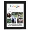 Personalized Google Photo Frame | Custom Gift for Friend, Anniversary & Birthday 6x8 Size