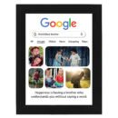 Personalized Google Photo Frame | Custom Gift for Brother , Anniversary & Birthday 6x8 Size