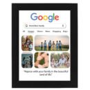 Personalized Google Photo Frame | Custom Gift for Family , Anniversary & Birthday 6x8 Size