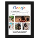 Personalized Google Photo Frame | Custom Gift for Mother, Anniversary & Birthday 6x8 Size